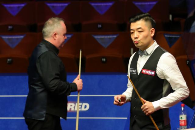 九游娱乐-世锦赛田鹏飞连丢6局不敌希金斯 威尔逊逆转晋级